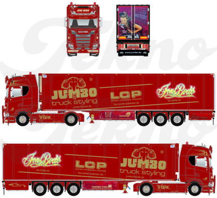 SCANIA S Highline 4x2 avec remorque frigo 3 essieux – Image 7