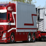 VOLVO FH4 Globetrotter XL 6x2 combiné porteur et remorque à fumier