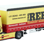 DAF XD SH 4x2 avec remorque bachée 3 essieux