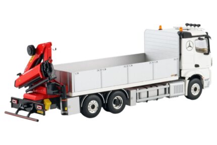 MECEDES Actros MP5 6x2 porteur plateau avec grue arrière PALFINGER PK 19.001 – Image 3