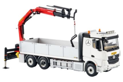 MECEDES Actros MP5 6x2 porteur plateau avec grue arrière PALFINGER PK 19.001 – Image 4