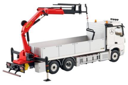 MECEDES Actros MP5 6x2 porteur plateau avec grue arrière PALFINGER PK 19.001 – Image 6