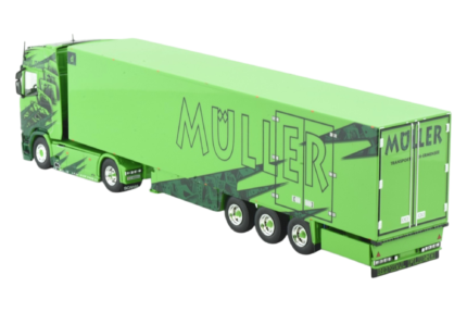 SCANIA S Highline 4x2 avec remorque frigo 3 essieux – Image 3