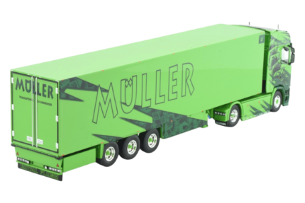 SCANIA S Highline 4x2 avec remorque frigo 3 essieux – Image 4