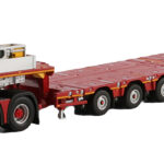 SCANIA S Highline 8x4 avec remorque porte-engins 3+7 essieux
