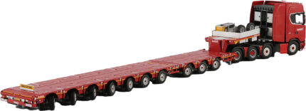 SCANIA S Highline 8x4 avec remorque porte-engins 3+7 essieux – Image 3