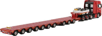 SCANIA S Highline 8x4 avec remorque porte-engins 3+7 essieux – Image 4