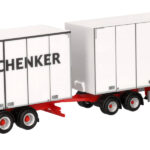 VOLVO FH Globetrotter 6x2 combiné porteur et remorque tolée