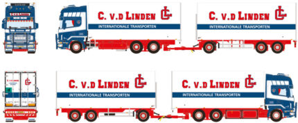 SCANIA R4 Topline 6x2 combiné porteur et remorque frigo – Image 4