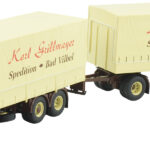 1/50 SCANIA T Serie 1 4x2 combiné porteur et remorque bachée