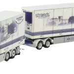 1/50 SCANIA R Highline 6x2 combiné suèdois porteur et remorque frigo
