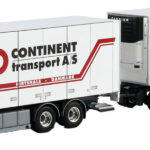 1/50 DAF XF95 Super Space Cab 6x2 combiné porteur et remorque frigo