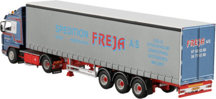 SCANIA Serie 3 Streamline 4x2 avec remorque bachée 3 essieux – Image 4