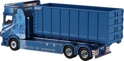 SCANIA S Highline 6x2 porteur ampliroll avec container 30m3 – Image 4