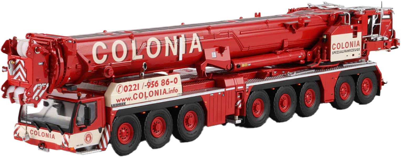 WSI51-2178 LIEBHERR LTM 1650-8.1 Grue mobile 8 essieux – Image 1