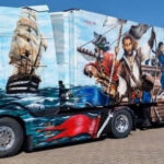 DAF XG+ 4x2 avec remorque frigo 3 essieux
