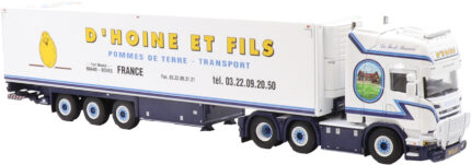 SCANIA R6 Streamline Topline 6x2 avec remorque frigo 3 essieux – Image 4