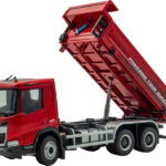 DAF XD 6x4 benne rouge