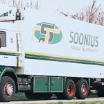 SCANIA Serie 3 6x2 combiné porteur et remorque frigo