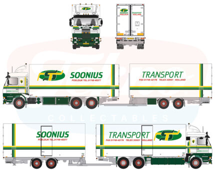 SCANIA Serie 3 6x2 combiné porteur et remorque frigo – Image 6