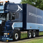 SCANIA R Topline 6x2 vec remorque tolée 3 essieux