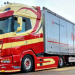 DAF XG+ 4x2 avec remorque de vrac 3 essieux