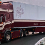 SCANA Serie 4 Topline 6x2 avec remorque frigo 3 essieux