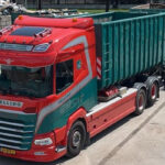 1/50 DAF XF SH 6x2 combiné porteur et remorque ampliroll avec 2 containers 40m3