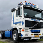 VOLVO F16 4x2 avec remorque frigo 3 essieux