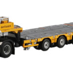 1/50 VOLVO FH5 Globetrotter XL 8x4 avec remorque porte-engins 3+7 essieux