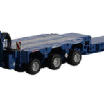 SCANIA Serie 3 8x4 avec remorque porte-engins SCHEUERLE 3+6 essieux