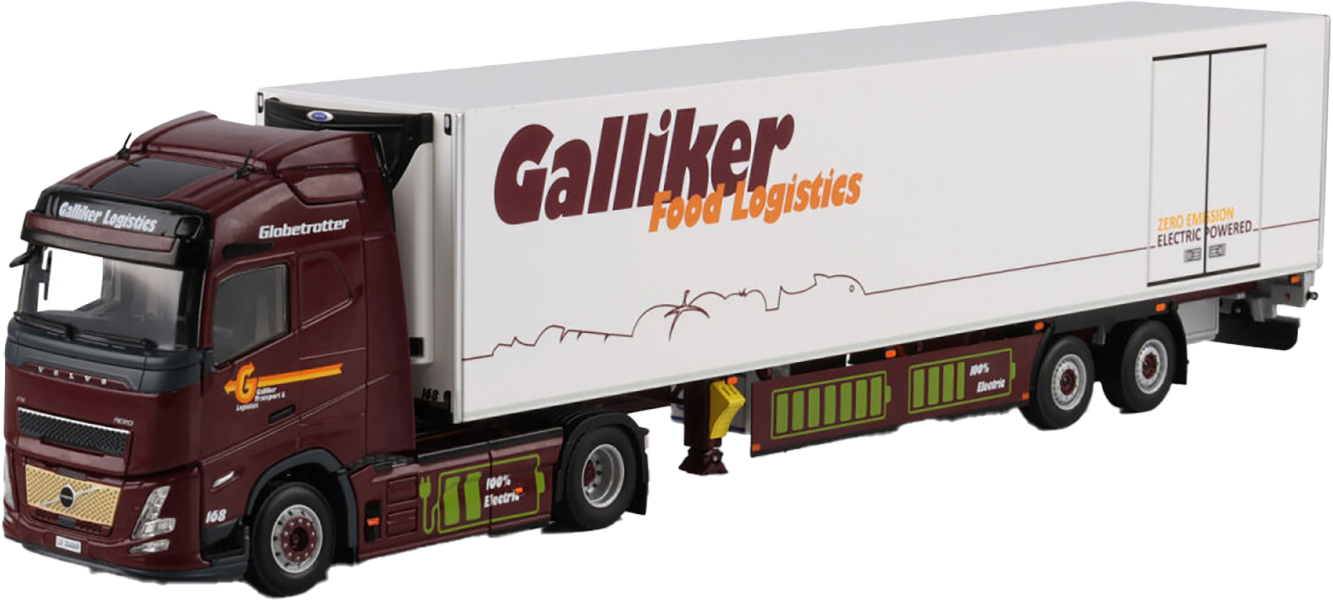 WSI01-4831 VOLVO FH AERO Globetrotter 4x2 avec remorque frigo 2 essieux – Image 1