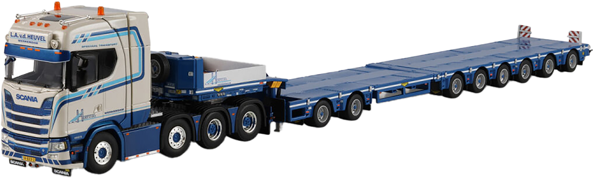 WSI01-4899 SCANIA S Highline 8x4 avec remorque porte-engins 2+6 essieux – Image 1