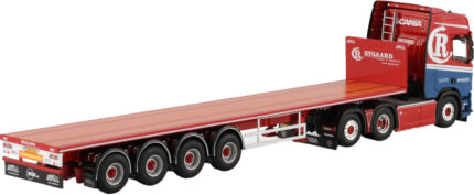SCANIA R Highline 6x2 avec remorque plateau 4 essieux – Image 3