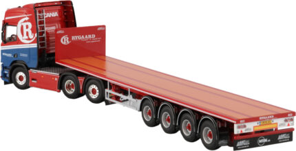 SCANIA R Highline 6x2 avec remorque plateau 4 essieux – Image 4