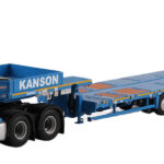 VOLVO FH4 Sleeper Cab 6x4 avec remorque porte-engins à rampes 6 essieux