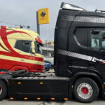 SCANIA R Highline 4x2 avec remorque bachée 3 essieux