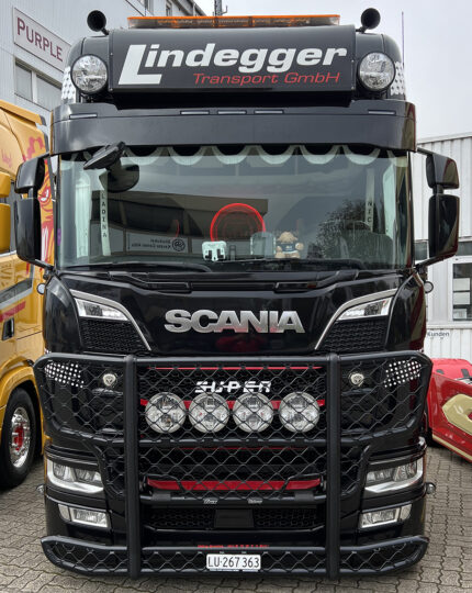 SCANIA R Highline 4x2 avec remorque bachée 3 essieux – Image 3