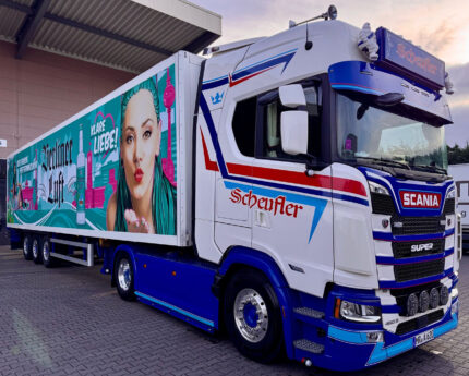 SCANIA S Highline 4x2 avec remorque frigo 3 essieux – Image 4