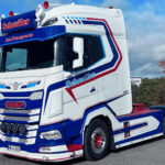 DAF XG+ 4x2 avec remorque frigo 3 essieux