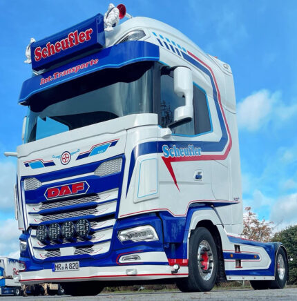DAF XG+ 4x2 avec remorque frigo 3 essieux – Image 3