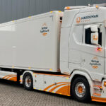 SCANIA S Highline 4x2 avec remorque fond mouvant 3 essieux