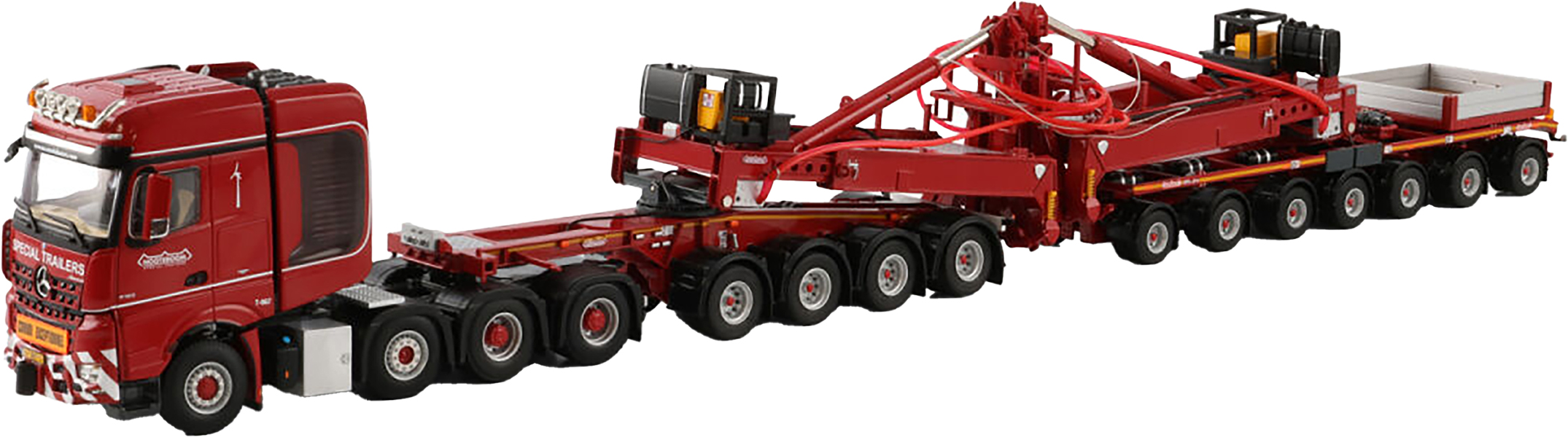 WSI6073374 MERCEDES Arocs SLT BigSpace 8x4 transport éolienne NOOTEBOOM – Image 1