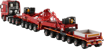 MERCEDES Arocs SLT BigSpace 8x4 transport éolienne NOOTEBOOM – Image 4