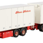 SCANIA Serie 3 6x2 combiné porteur et remorque frigo