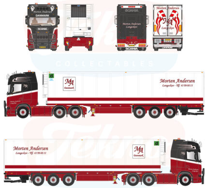 SCANIA S Highline 4x2 avec remorque frigo 3 essieux – Image 5