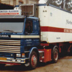 SCANIA Serie 2 4x2 avec remorque frigo 3 essieux
