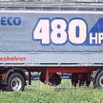 IVECO Turbostar 4x2 avec remorque bachée 3 essieux