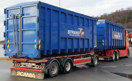 SCANIA R Highline 6x2 combiné porteur et remorque ampliroll – Image 3