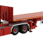 MERCEDES Arocs 8x4 avec grue PALFINGER PK92002 et plateau 4 essieux